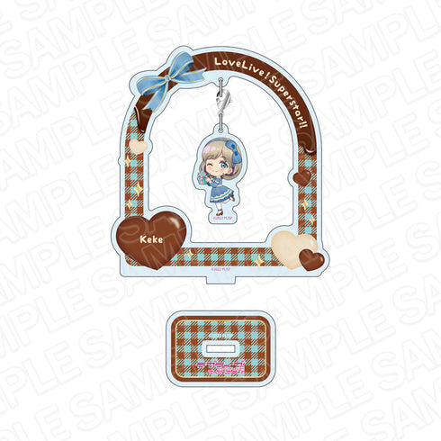 『ラブライブ!スーパースター!!』 ふらふらアクリルスタンド 唐 可可 バレンタイン2024 デフォルメ ver