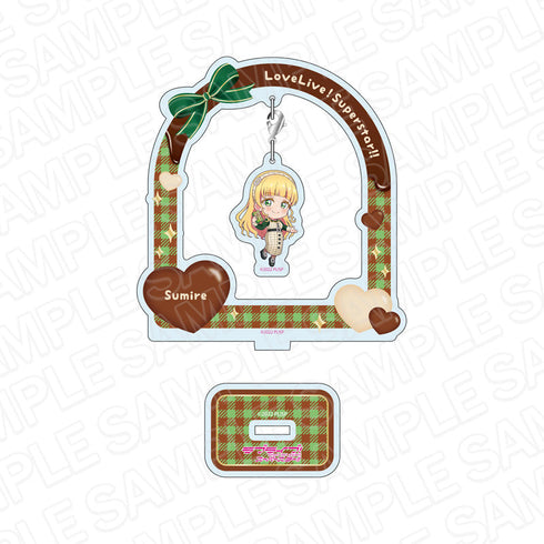 『ラブライブ!スーパースター!!』 ふらふらアクリルスタンド 平安名すみれ バレンタイン2024 デフォルメ ver