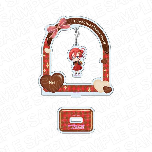 『ラブライブ!スーパースター!!』 ふらふらアクリルスタンド 米女メイ バレンタイン2024 デフォルメ ver