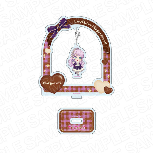 『ラブライブ!スーパースター!!』 ふらふらアクリルスタンド ウィーン・マルガレーテ バレンタイン2024 デフォルメ ver
