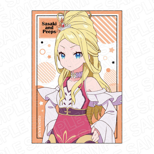 『佐々木とピーちゃん』 スクエアカンバッジ エルザ