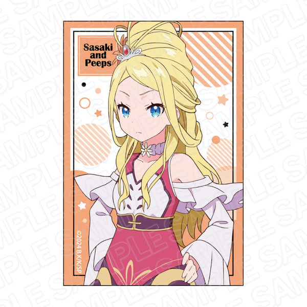 『佐々木とピーちゃん』 スクエアカンバッジ エルザ