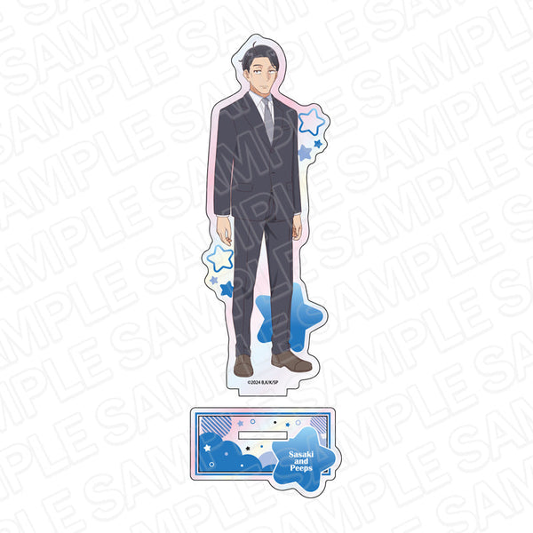 『佐々木とピーちゃん』 オーロラアクリルフィギュア 佐々木