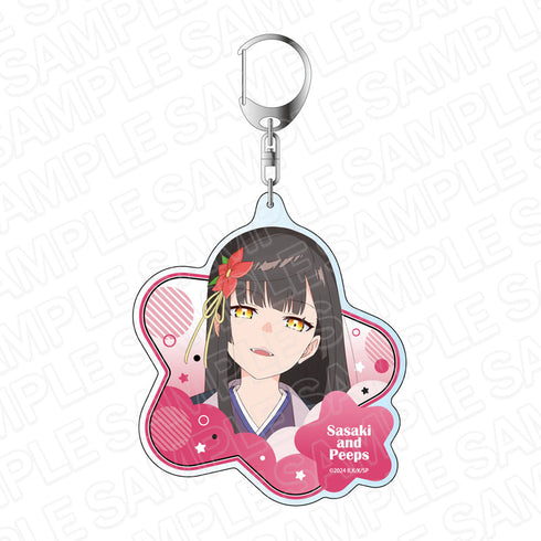 『佐々木とピーちゃん』 デカキーホルダー 二人静