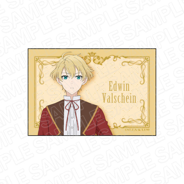 『悪役令嬢レベル99~私は裏ボスですが魔王ではありません~』 スクエアカンバッジ エドウィン