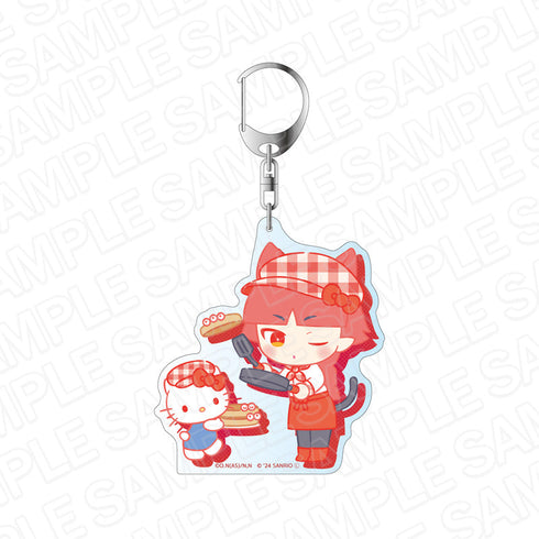 アニメ『魔入りました!入間くん』×サンリオキャラクターズ デカキーホルダー オペラ×ハローキティ sweets ver.