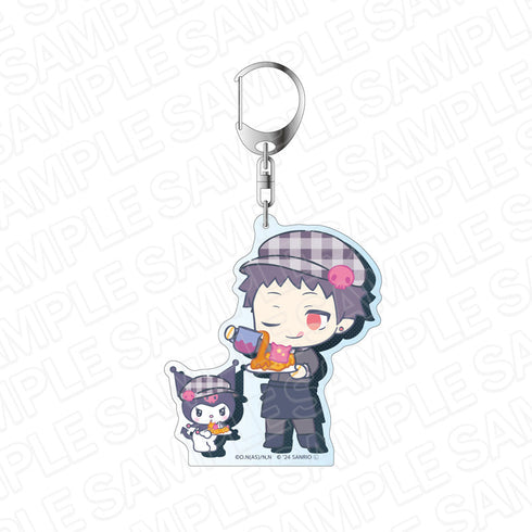 アニメ『魔入りました!入間くん』×サンリオキャラクターズ デカキーホルダー アンドロ・M・ジャズ×クロミ sweets ver.
