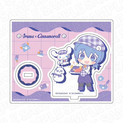 アニメ『魔入りました!入間くん』×サンリオキャラクターズ アクリルスタンド 鈴木 入間×シナモロール sweets ver.