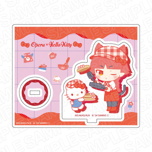 アニメ『魔入りました!入間くん』×サンリオキャラクターズ アクリルスタンド オペラ×ハローキティ sweets ver.