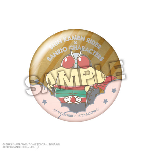 『シン・仮面ライダー×サンリオキャラクターズ』トレーディングメタル缶バッジ BOX