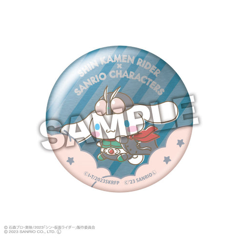 『シン・仮面ライダー×サンリオキャラクターズ』トレーディングメタル缶バッジ BOX