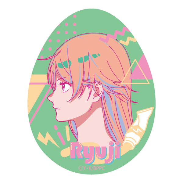 『ブルーピリオド』鮎川龍二 エッグ缶バッジ