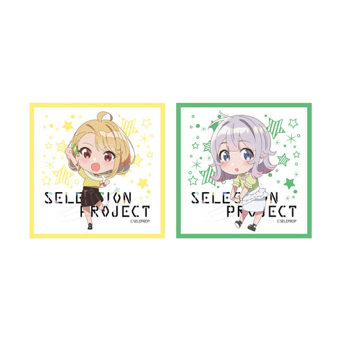 『SELECTION PROJECT』マイクロファイバーコースターセット 濱栗広海 / 今鵜凪咲