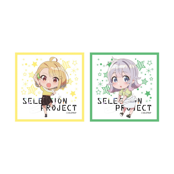 『SELECTION PROJECT』マイクロファイバーコースターセット 濱栗広海 / 今鵜凪咲