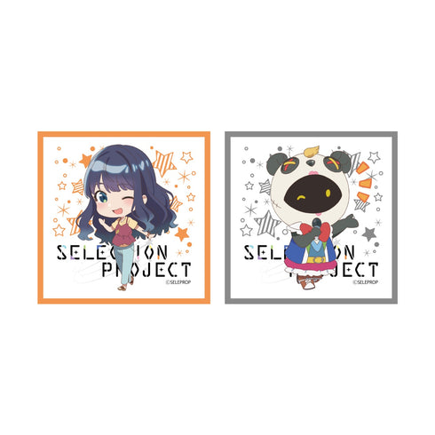 『SELECTION PROJECT』マイクロファイバーコースターセット 当麻まこ / スミパンダ