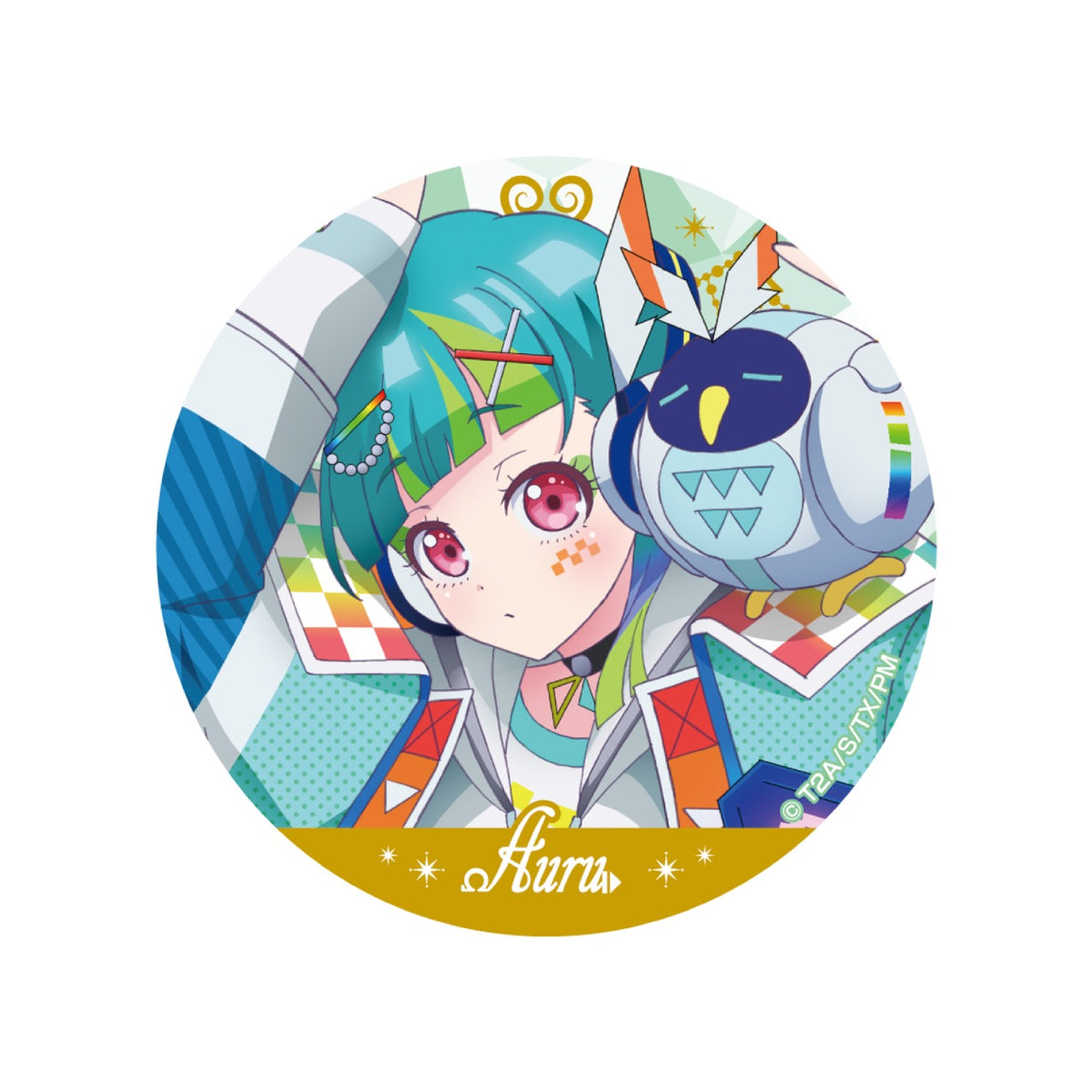ワッチャプリマジ！』缶バッジ 御芽河あうる – Anime Store JP