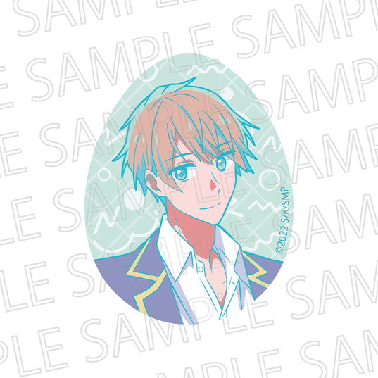 『佐々木と宮野』エッグ缶バッジ 鍵浦 昭