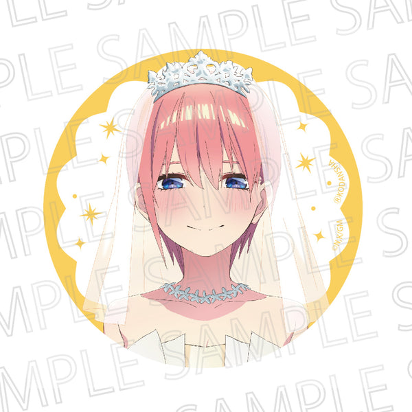 『映画 五等分の花嫁』グリッター缶バッジ 中野一花