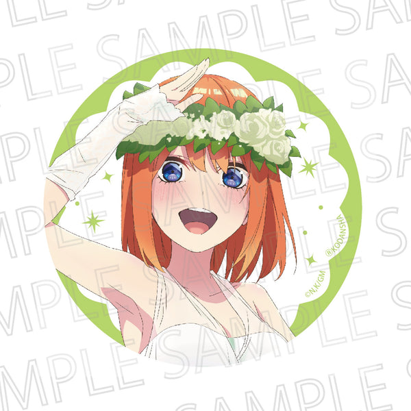 『映画 五等分の花嫁』グリッター缶バッジ 中野四葉