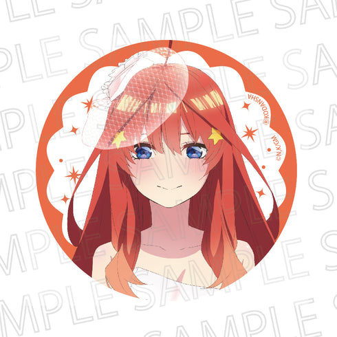 『映画 五等分の花嫁』グリッター缶バッジ 中野五月