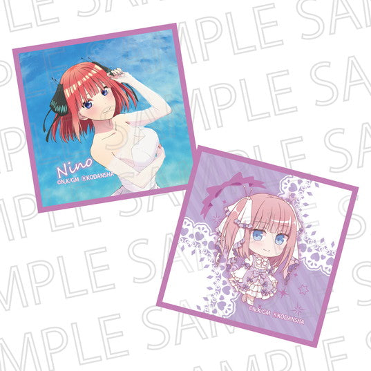 『映画 五等分の花嫁』マイクロファイバーコースターセット 中野二乃