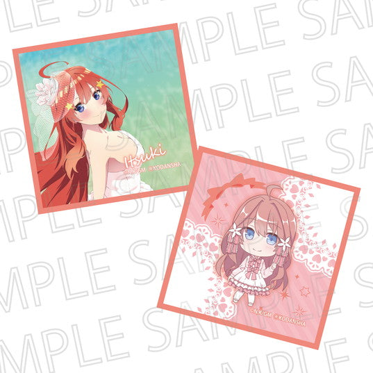 『映画 五等分の花嫁』マイクロファイバーコースターセット 中野五月