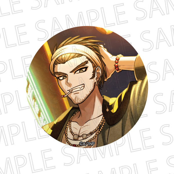 『TRIBE NINE』缶バッジ 桜 花札