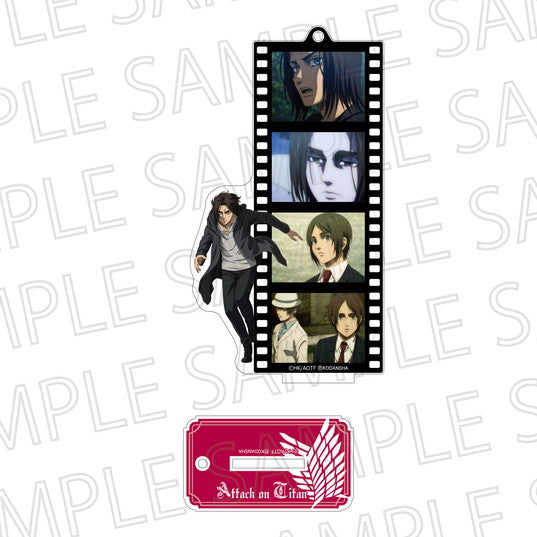 『進撃の巨人 The Final Season』スチルスタンドキーホルダーver.2 エレン