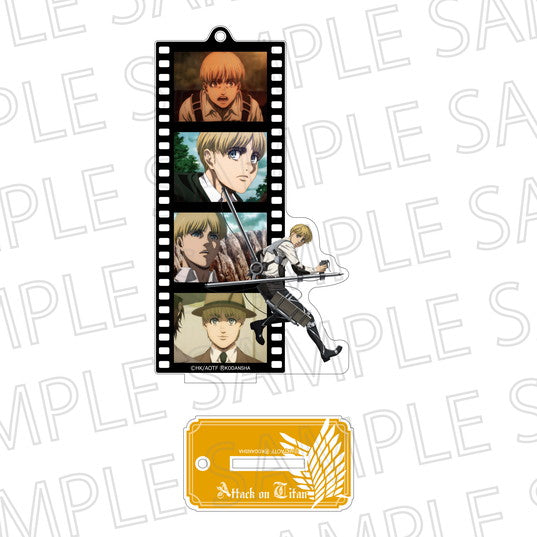 『進撃の巨人 The Final Season』スチルスタンドキーホルダーver.2 アルミン