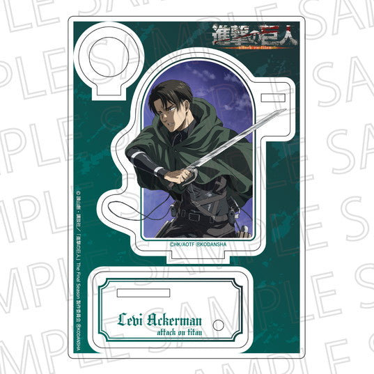 『進撃の巨人 The Final Season』アクリルペンスタンド リヴァイ