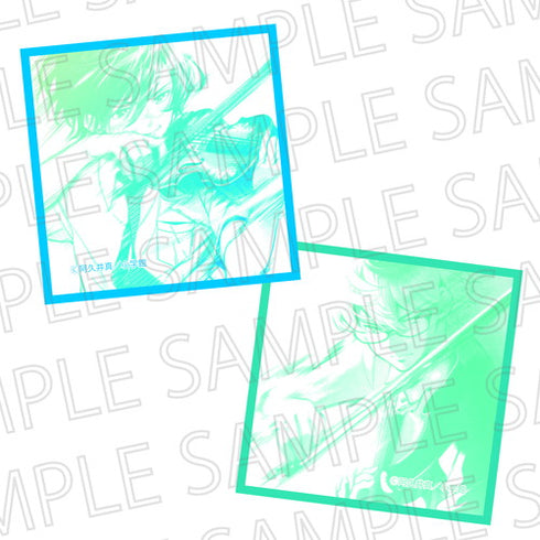 『青のオーケストラ』マイクロファイバーコースターセット 青野 一/佐伯 直