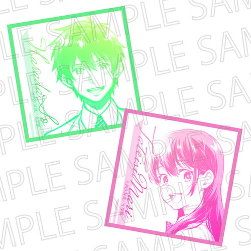 『青のオーケストラ』マイクロファイバーコースターセット 原田 蒼/立石 真理