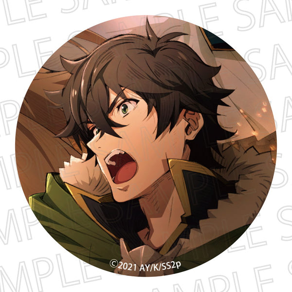 『盾の勇者の成り上がり』カンバッジ 岩谷尚文