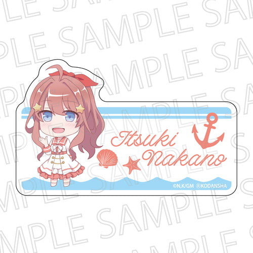 『映画 五等分の花嫁』ダイカットプレートバッジ 中野五月