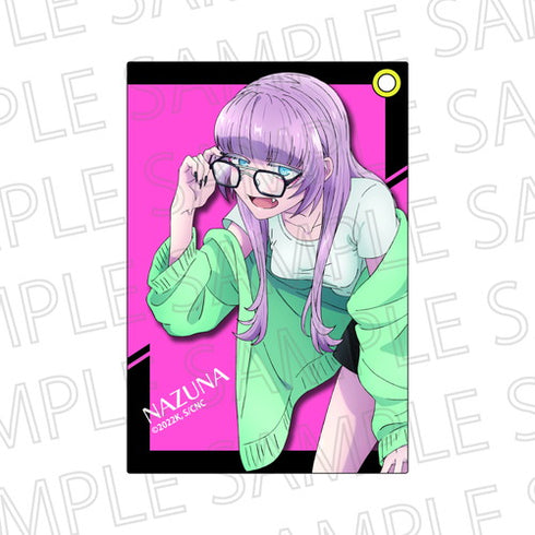 『よふかしのうた』合皮パスケース 七草ナズナ(描きおろし)