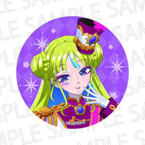 『ワッチャプリマジ!』グリッターカンバッジ 心愛れもん