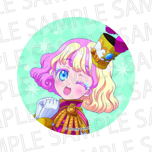 『ワッチャプリマジ!』グリッターカンバッジ 甘瓜みるき