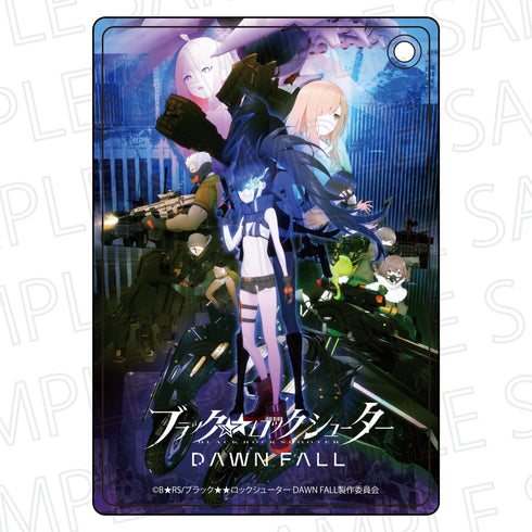 『ブラック★★ロックシューター DAWN FALL』合皮パスケース A