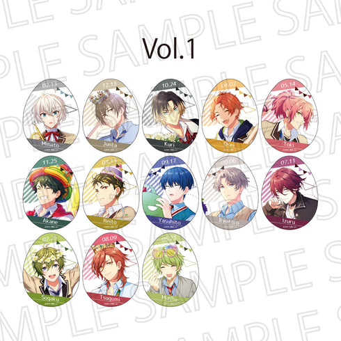 『ウインドボーイズ!』トレーディングエッグバッジ Vol.1 BOX