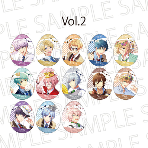 『ウインドボーイズ!』トレーディングエッグバッジ Vol.2 BOX