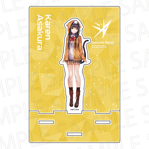 『ヘブンバーンズレッド』カットアウトアクリルスタンド 朝倉可憐