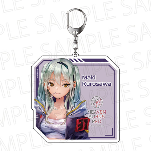 『ヘブンバーンズレッド』Biggestキーホルダー 黒沢真希