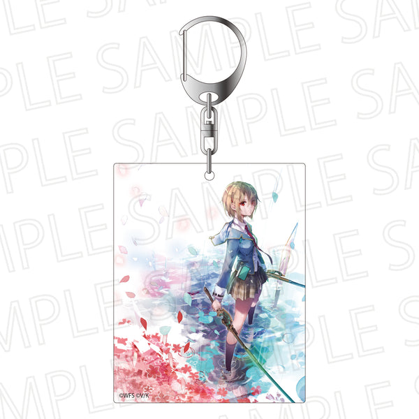『ヘブンバーンズレッド』クリアキーホルダー