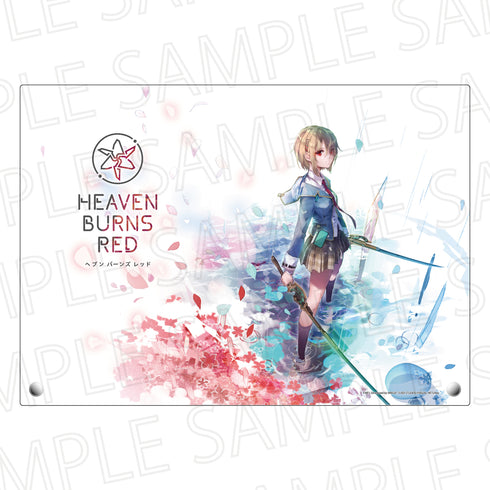 『ヘブンバーンズレッド』A4アクリルボード