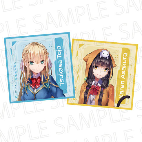 『ヘブンバーンズレッド』マイクロファイバーコースターセット 東城つかさ/朝倉可憐