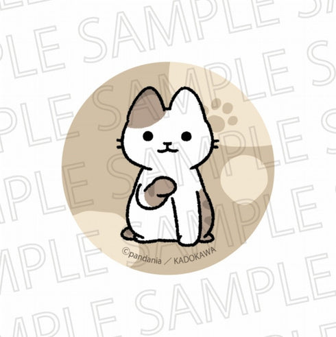 『ねことわざ』カンバッジ A