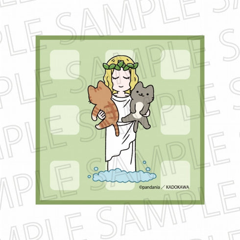 『ねこむかしばなし』マイクロファイバーコースター