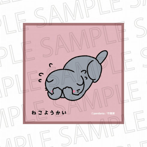 『ねこようかい』マイクロファイバーコースター B