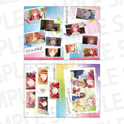 『五等分の花嫁∽』クリアファイルセット