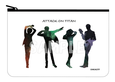 "Attack on Titan" Flat Pouch